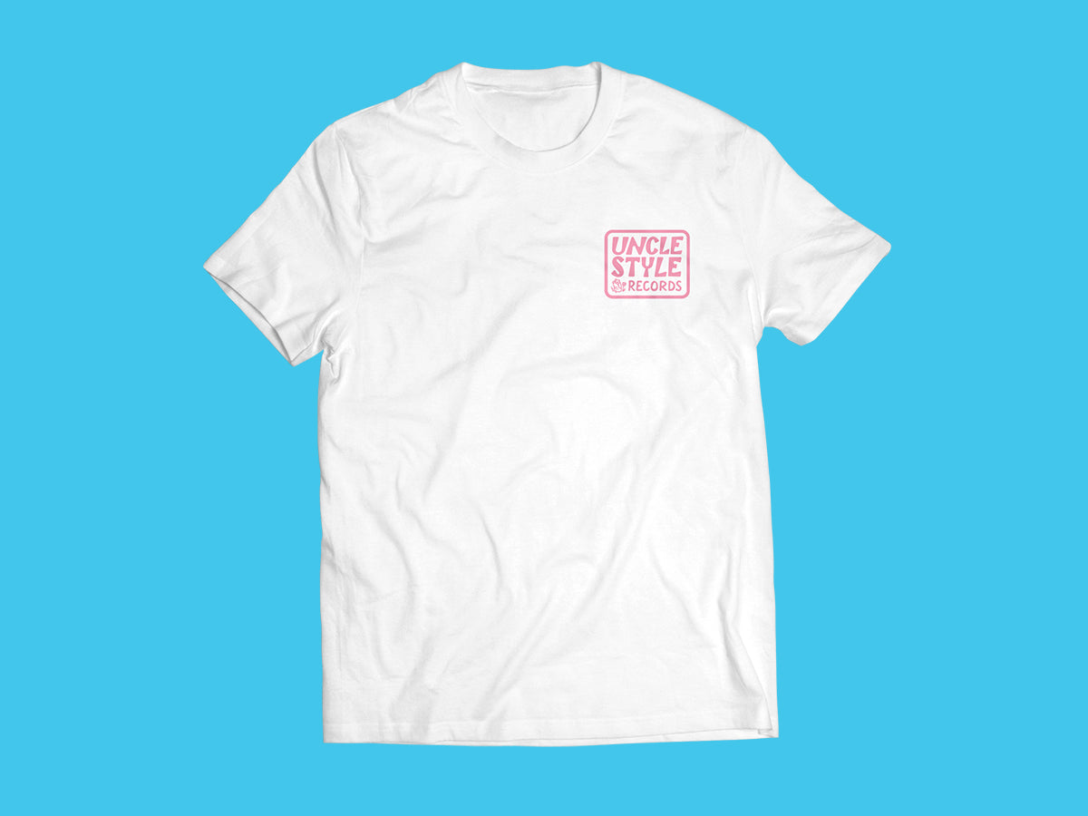 UNCLE STYLE WHITE 'LOGO' SHIRT